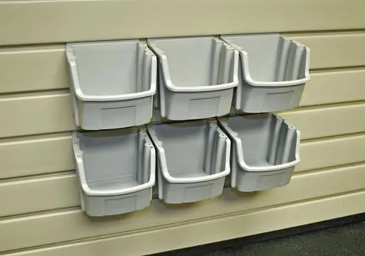 Plastic Utility Bin - 6 Pack